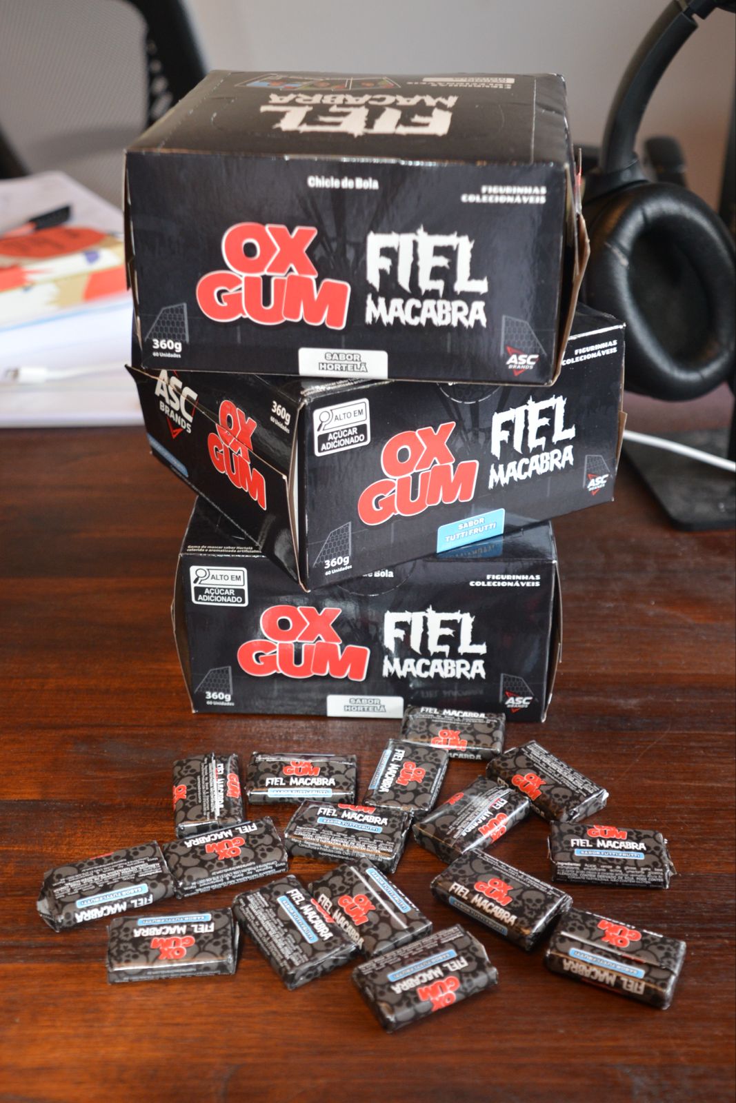 Chiclete OXGUM Fiel Macabra